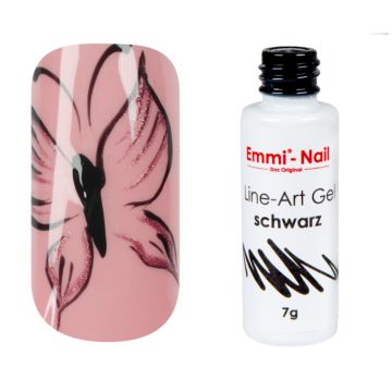 Emmi-Nail Line Art Gel "black" 7g