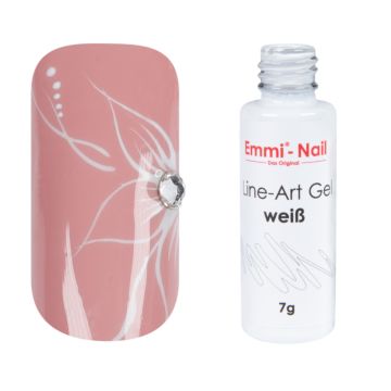 Emmi-Nail Line Art Gel "white" 7g