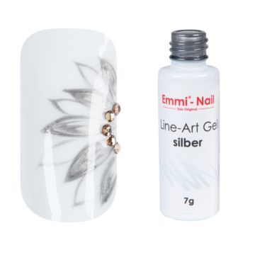 Emmi-Nail Line Art Gel "silver" 7g