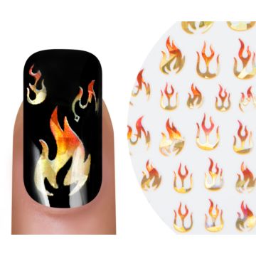 Emmi-Nail Holo Laser Sticker Flames