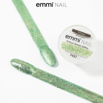 Emmi-Nail Glitter Gel Grinch Green Glitter -F437-