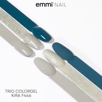 Emmi-Nail Creamy-ColorGel Mini Set of 3 "Kira" -F466-