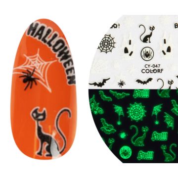 Emmi-Nail 3D Art Nail Sticker Halloween Spooky