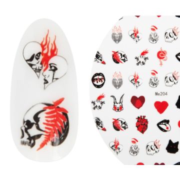 Emmi-Nail 3D Art Nail Sticker Halloween Devil