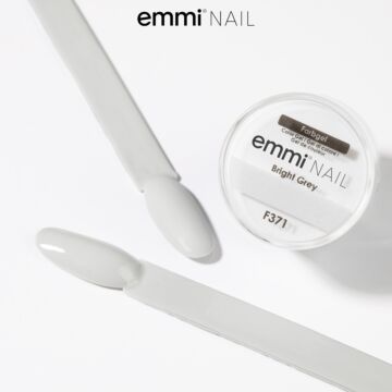 Emmi-Nail Color Gel Bright Grey 5ml -F371-