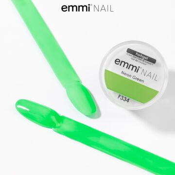 Emmi-Nail Color Gel Neon Green 5ml -F334-