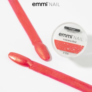 Emmi-Nail Color Gel Volcano Red 5ml -F106-