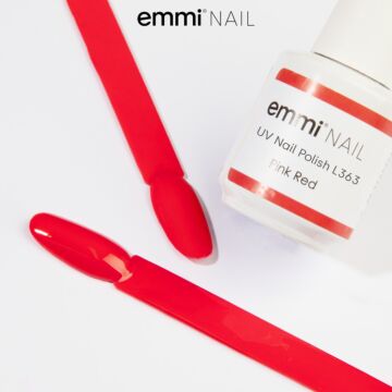 Emmi Shellac UV/LED lacquer Pink Red -L363-