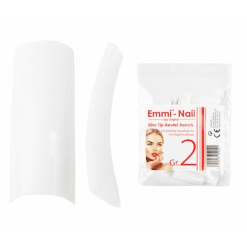 50 French tip bag size 2