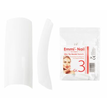 50 French tip bag size 3