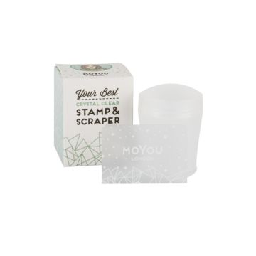MoYou-London Crystal Clear Stamper and Scraper