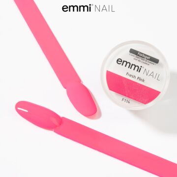 Emmi-Nail Color Gel Neon Fresh Pink 5ml -F114-