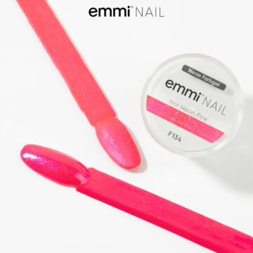 Emmi-Nail Color Gel Hot Neon Pink 5ml -F134-