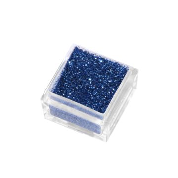 Glitter powder blue