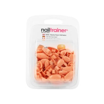 Nailtrainer practice nails - refill pack of 100