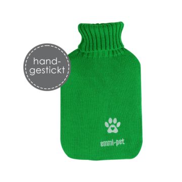 Emmi-pet hot water bottle with knitted cover