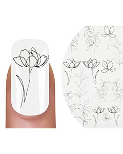 Emmi-Nail Watertattoo Flower Line