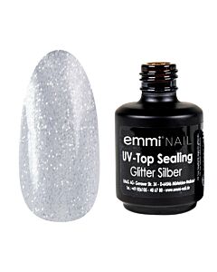 Emmi-Nail UV/LED-Top Sealing Glitter *silver* 14ml