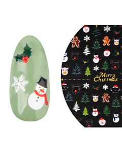 Emmi-Nail 5D Art Nail Sticker Santa Claus 1